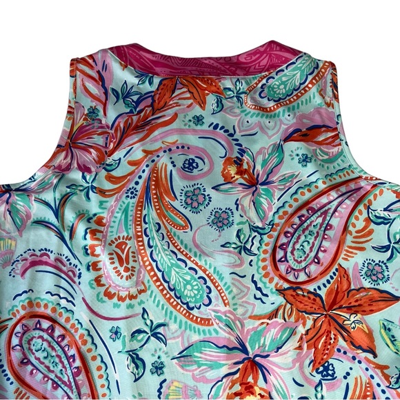 Stella Parker Women's Sleeveless UPF 50 Dress Notch Neck Sun Protection Size S - Picture 5 of 7